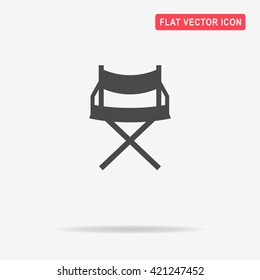Chair icon. Vector concept illustration for design.