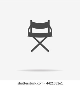 Chair icon. Vector concept illustration for design.