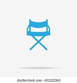 Chair icon. Vector concept illustration for design.