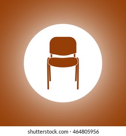 Chair Icon. Vector concept illustration for design.