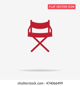 Chair icon. Vector concept illustration for design.