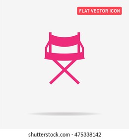 Chair icon. Vector concept illustration for design.