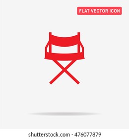Chair icon. Vector concept illustration for design.