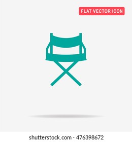 Chair icon. Vector concept illustration for design.