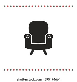 Chair icon, vector design