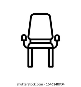 chair icon vector design template ilustration