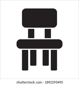 chair Icon Vector Design Template