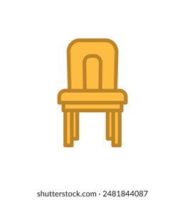 chair icon vector design template elegant style