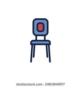 chair icon vector design template elegant style