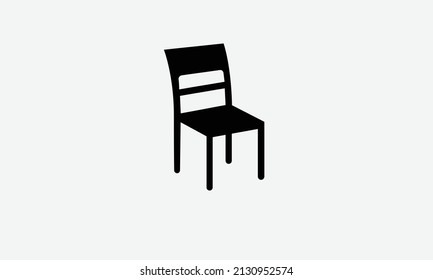 Chair  icon vector flat design