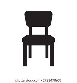 Icono de la silla Vector estilo plano 