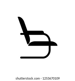 Chair Icon Vector Illustratation Logo Template.