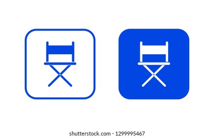 Chair icon. Vector illustration
