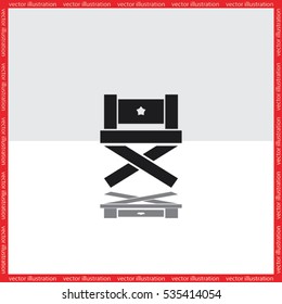 Chair icon vector illustration.