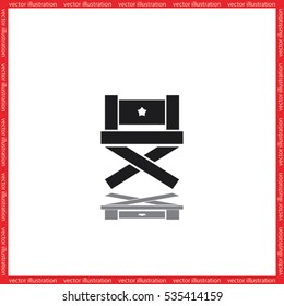 Chair icon vector illustration.