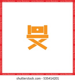 Chair icon vector illustration.
