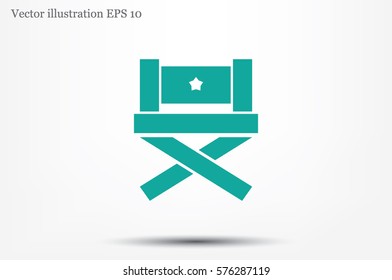 Chair icon vector illustration.