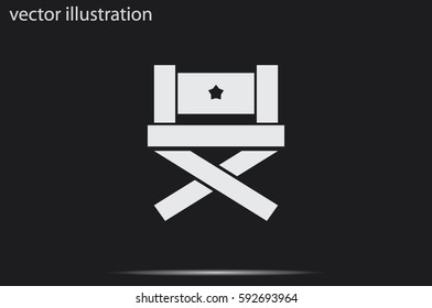 Chair icon vector illustration.