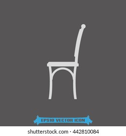 chair icon vector illustration EPS 10