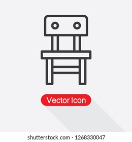 Chair Icon Vector Illustration Eps10