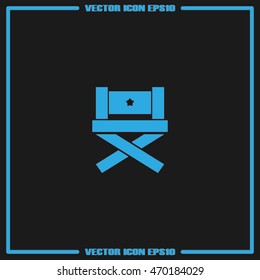 Chair icon vector illustration eps10.