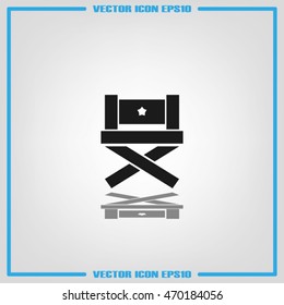 Chair icon vector illustration eps10.