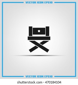 Chair icon vector illustration eps10.