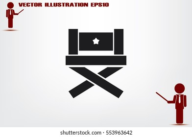 Chair icon vector illustration eps10.