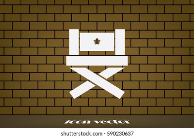 Chair icon vector illustration eps10.