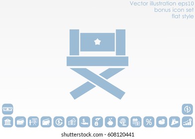 Chair icon vector illustration eps10.