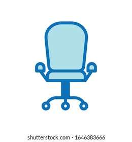 Chair icon vector ilustration design template