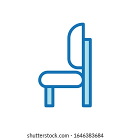 Chair icon vector ilustration design template