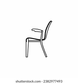 icono de silla, vector de silla, línea de silla, icono de sofá, vector de sofá, línea de sofá, contorno de silla