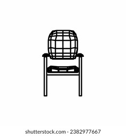 icono de silla, vector de silla, línea de silla, icono de sofá, vector de sofá, línea de sofá, contorno de silla