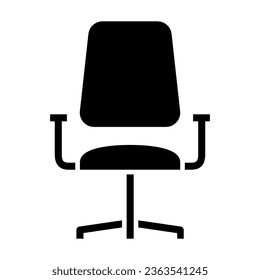 chair icon vector logo in flat and trendy style