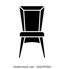 Chair icon vector sign and symbols on trendy design