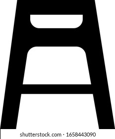 chair icon. vector Simple modern icon design illustration.