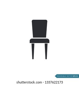 Chair Icon Vector Template