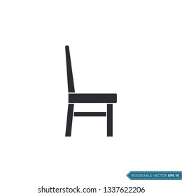 Chair Icon Vector Template