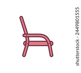 Chair Icon Vector Template illustration design