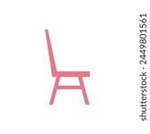 Chair Icon Vector Template illustration design