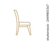 Chair Icon Vector Template illustration design