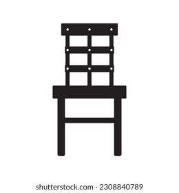 chair icon vector template illustration logo design
