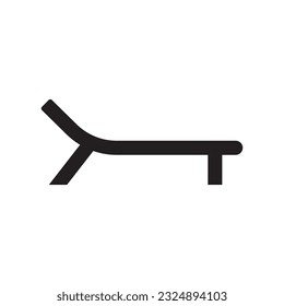chair icon vector template illustration logo design