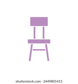 Chair Icon Vector Template illustration design