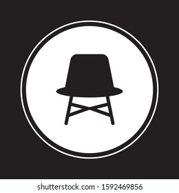 Chair icon for web and mobile