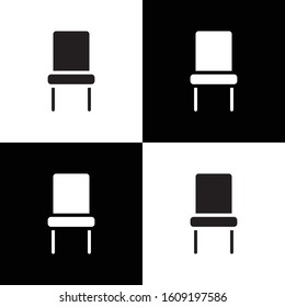 Chair icon for web and mobile