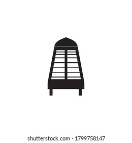 icono de diseño vectorial de ilustración de silla 