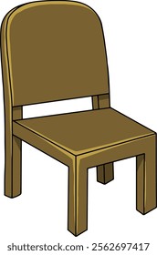 chair illustration vector design single object