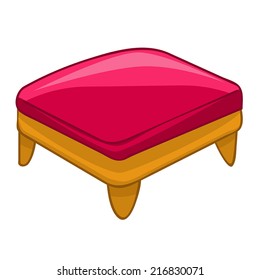 chair isolated illustration on white background